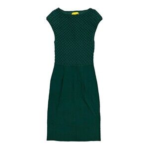 Catherine Malandrino Green Sweater Bodycon Dress XS